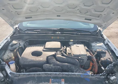 2019 Ford Fusion Hybrid Sel из США, поврежденный, VIN 3FA6P0MUXKR112963